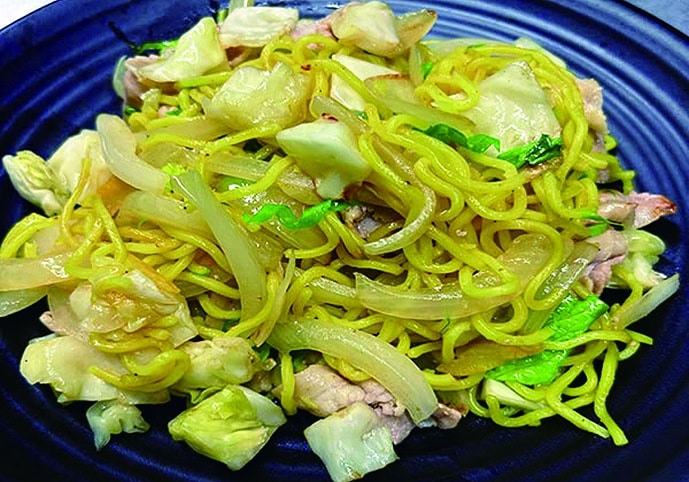 Yuzu-shio Yakisoba