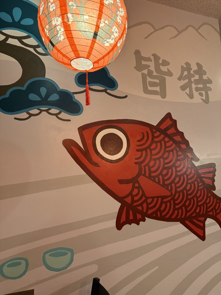 Tai fish mural