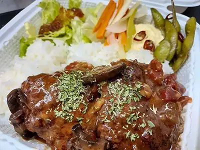Stewed Hamburger Steak